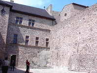 Original wall of Chateau de Rochemaure.