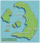  Map of Santorini