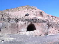 cave in volcanic ash
