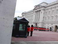 Changing of Guards (approaching Buckingham Pl)