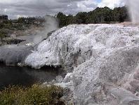 sediment from geyser