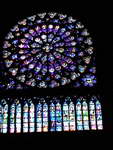 Notre Dame stained glass