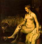 REMBRANDT 1654 Bathsheba at Her Bath