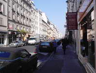 Typical Paris street